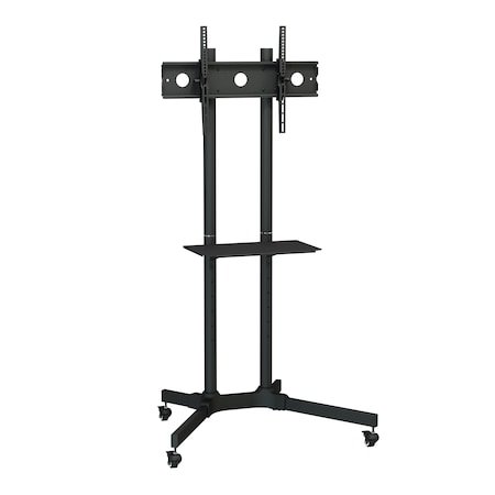 PROMOUNTS Mobile TV Cart with Tilt Mount for TVs 32 in. - 72 in. Up to 110 lbs AFCS6402-02